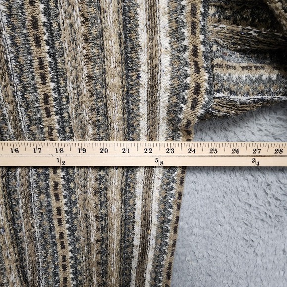 Architect Sweater Mens XL (Fits as Large) 3D Knit Coogi Style 90s Acrylic Wool - Picture 11 of 12